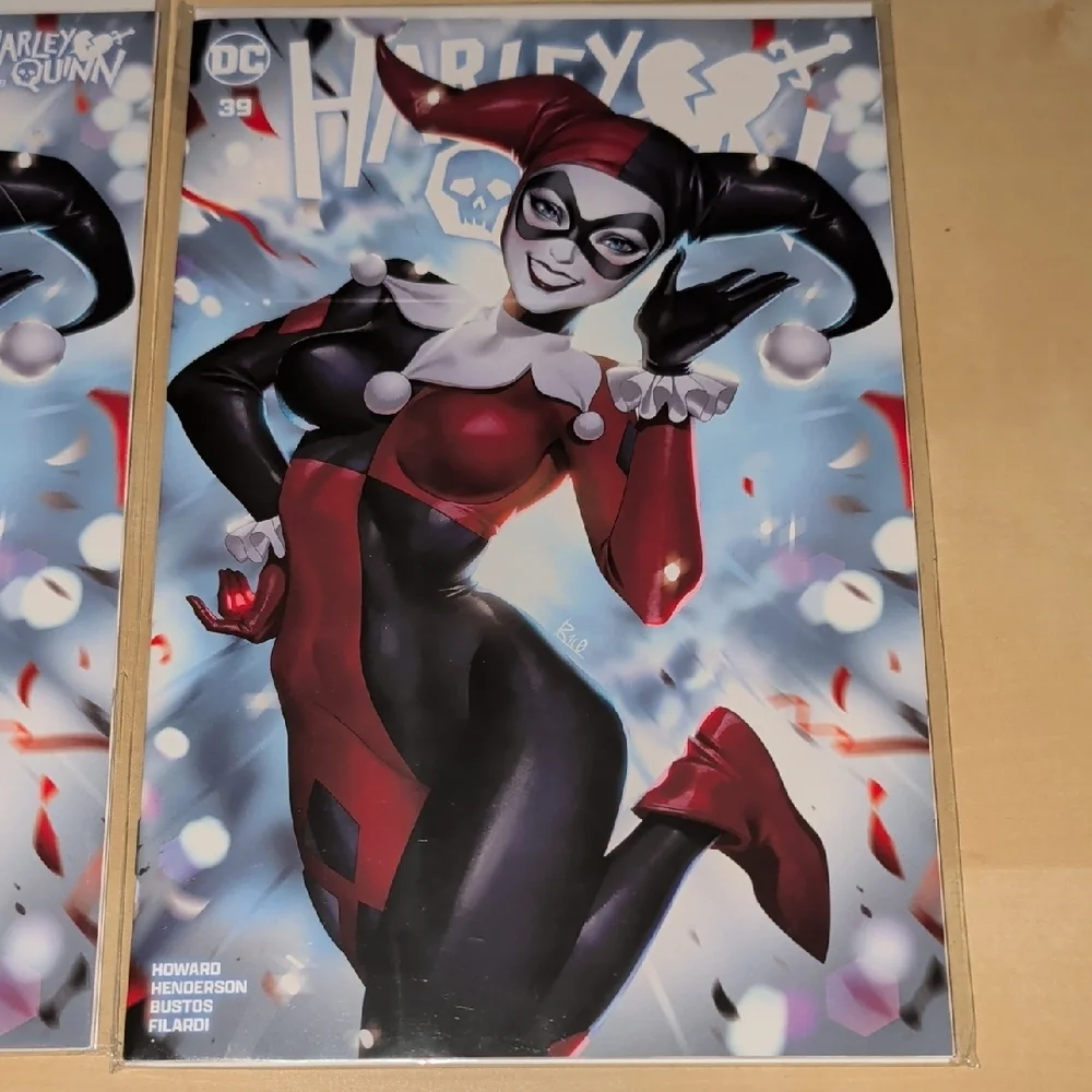 HARLEY QUINN #39 (R1C0 EXCLUSIVE TRADE/VIRGIN VARIANT SET) ~ DC Comics - Picture 3 of 8